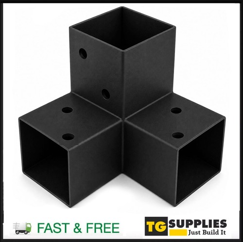 Heavy duty black three way - black,