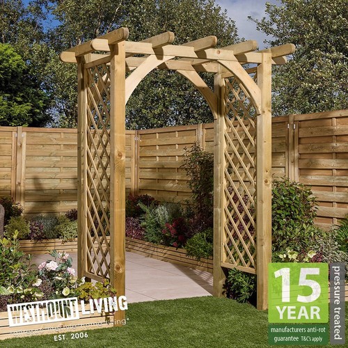 Wooden garden square top - square,
