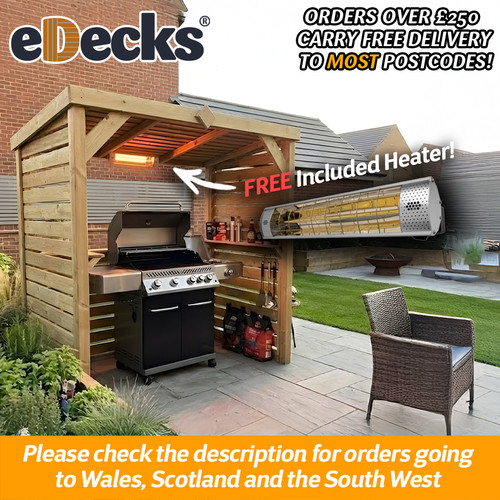 Deluxe vista bbq shelter with - deluxe,