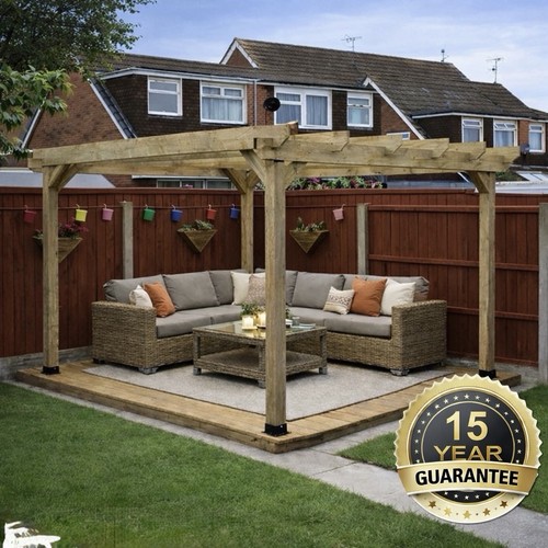 Wooden pergola kit gazebo - pergola,