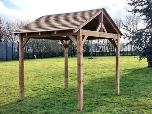 Wooden timber garden frame kit - timber,