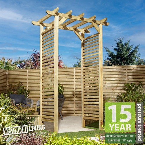 Wooden square top garden rose - garden,