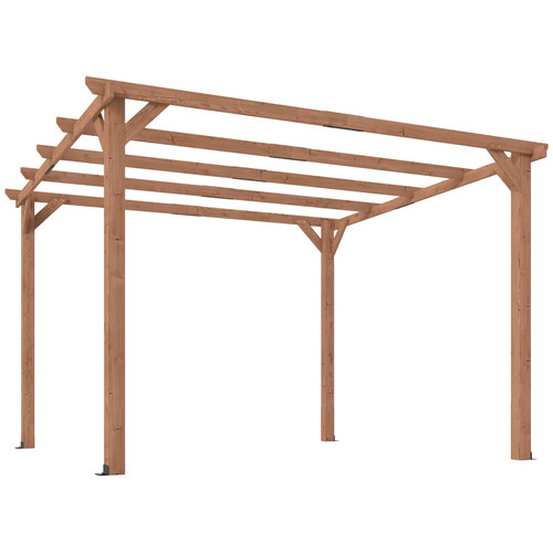 Wooden pergola kit - x,