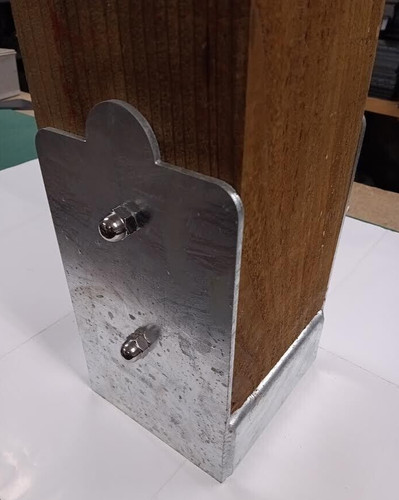 Pergola post base bracket - base, 6