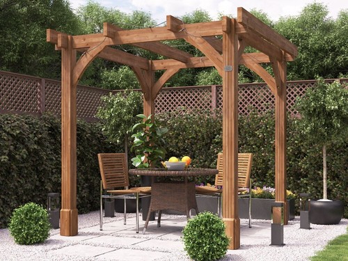 Wooden pergola kit 5x2 5m - pergola,