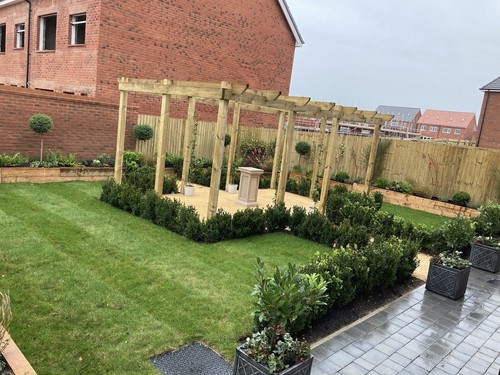 Timber structures pergola - |,