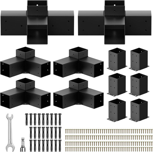 Pergola bracket kit for - kit, 4"x
