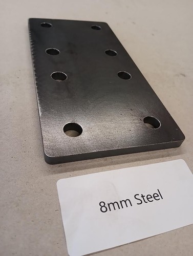 Premium flat bracket 8mm - premium,