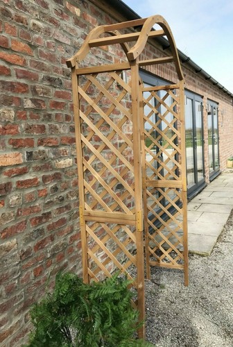 Wooden garden arch - wooden,