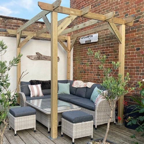 Quality timber garden - quality, patio
