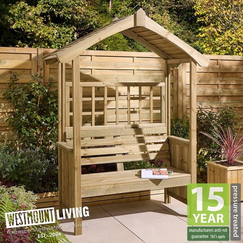 New traditional wooden garden - traditional,